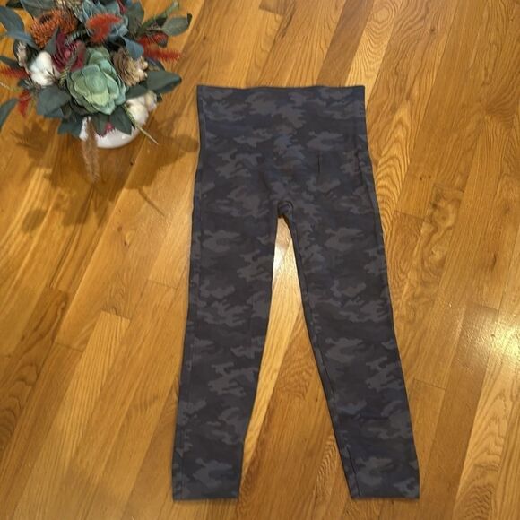 Spanx Look at Me Now Seamless Leggings FL3515 Grey Heather Camo - X-Large - Picture 10 of 10
